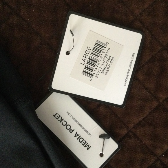 Laundry by Shelli Segal Capri Leggings, w/media pockets, L, NWT, Retail:$68 - Picture 8 of 8